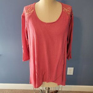 Jessica Simpson - Nursing, 3/4 Sleeve, Knit Top